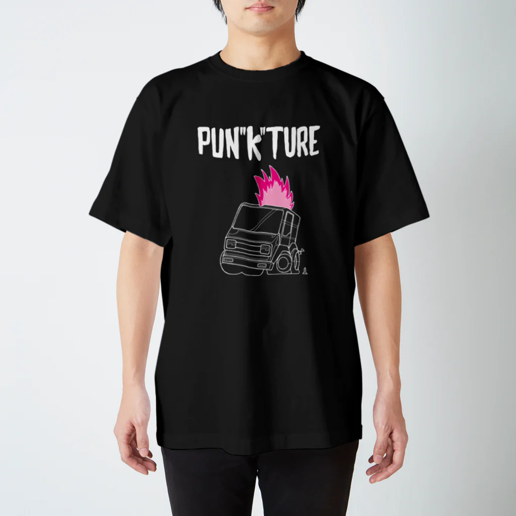 BoomBoomBleepのPUN"K"TURE Regular Fit T-Shirt