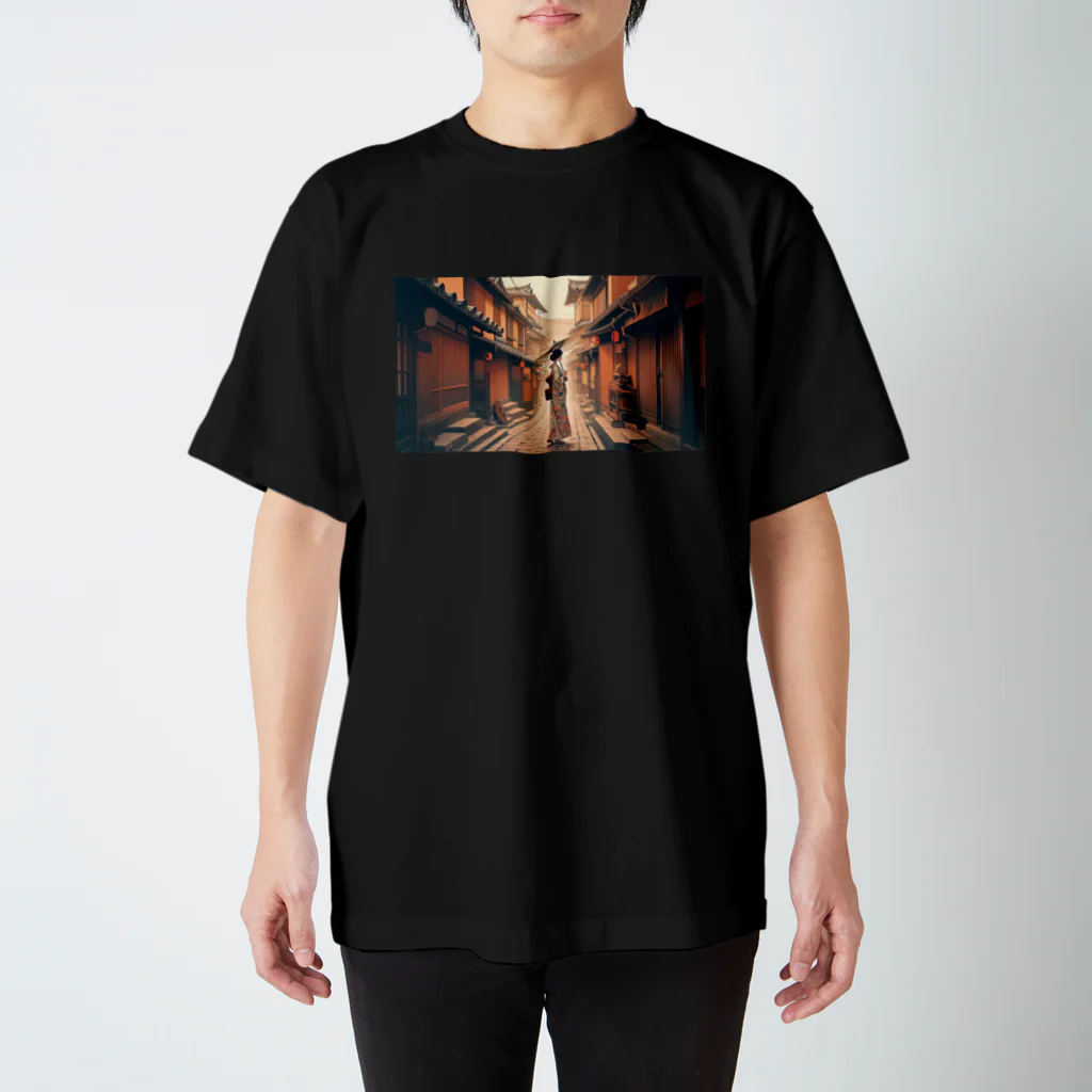 Vi-creaのTシャツ　日本の街並み3 Regular Fit T-Shirt