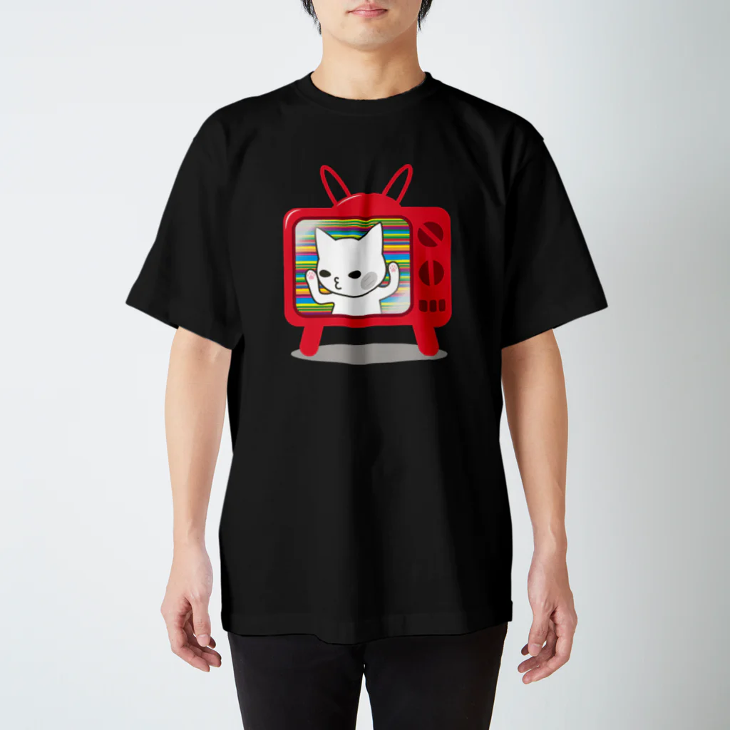 ミケネコロックの2次元から出られない猫 Regular Fit T-Shirt
