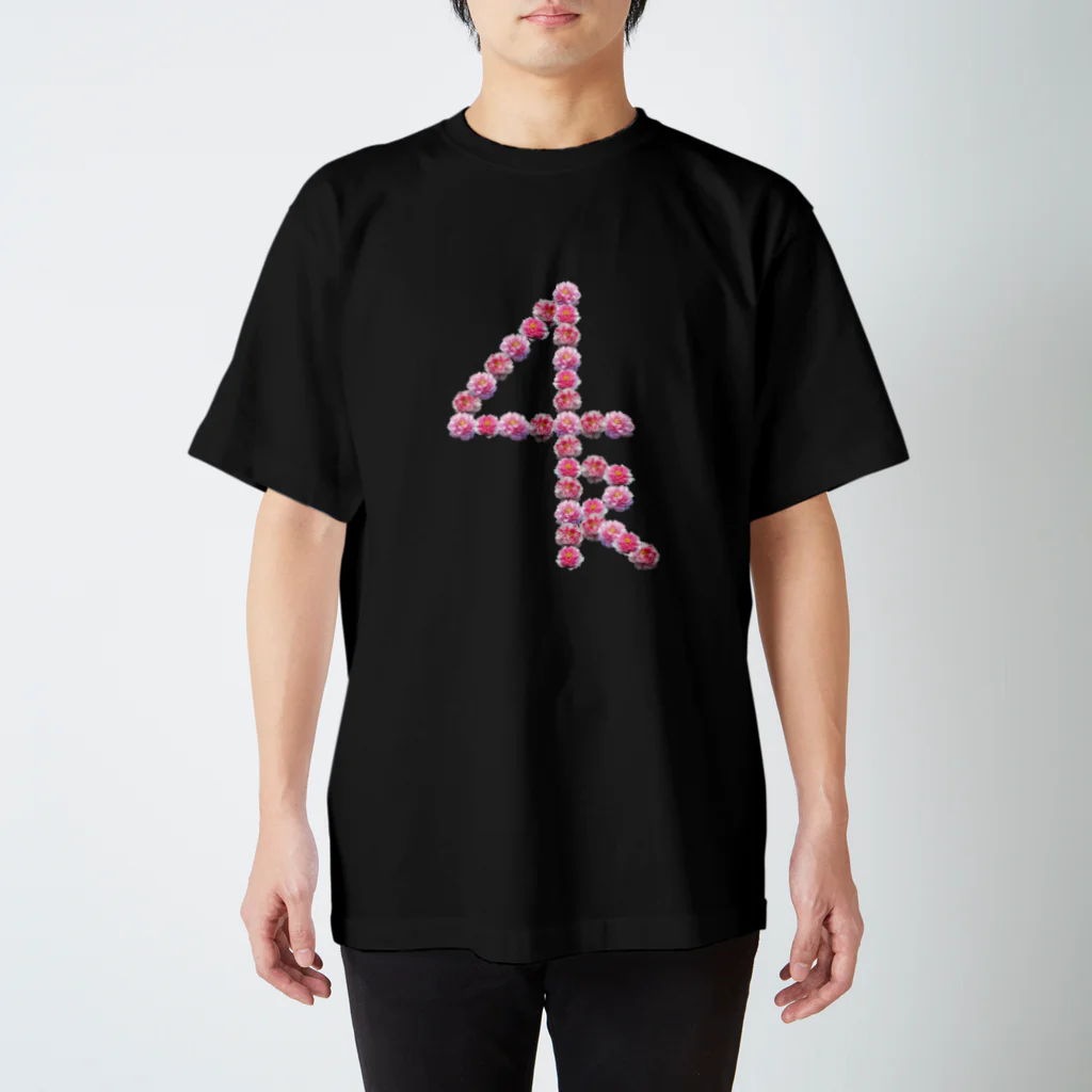 刺青 彫虎ARTのフォーティアール（牡丹） Regular Fit T-Shirt