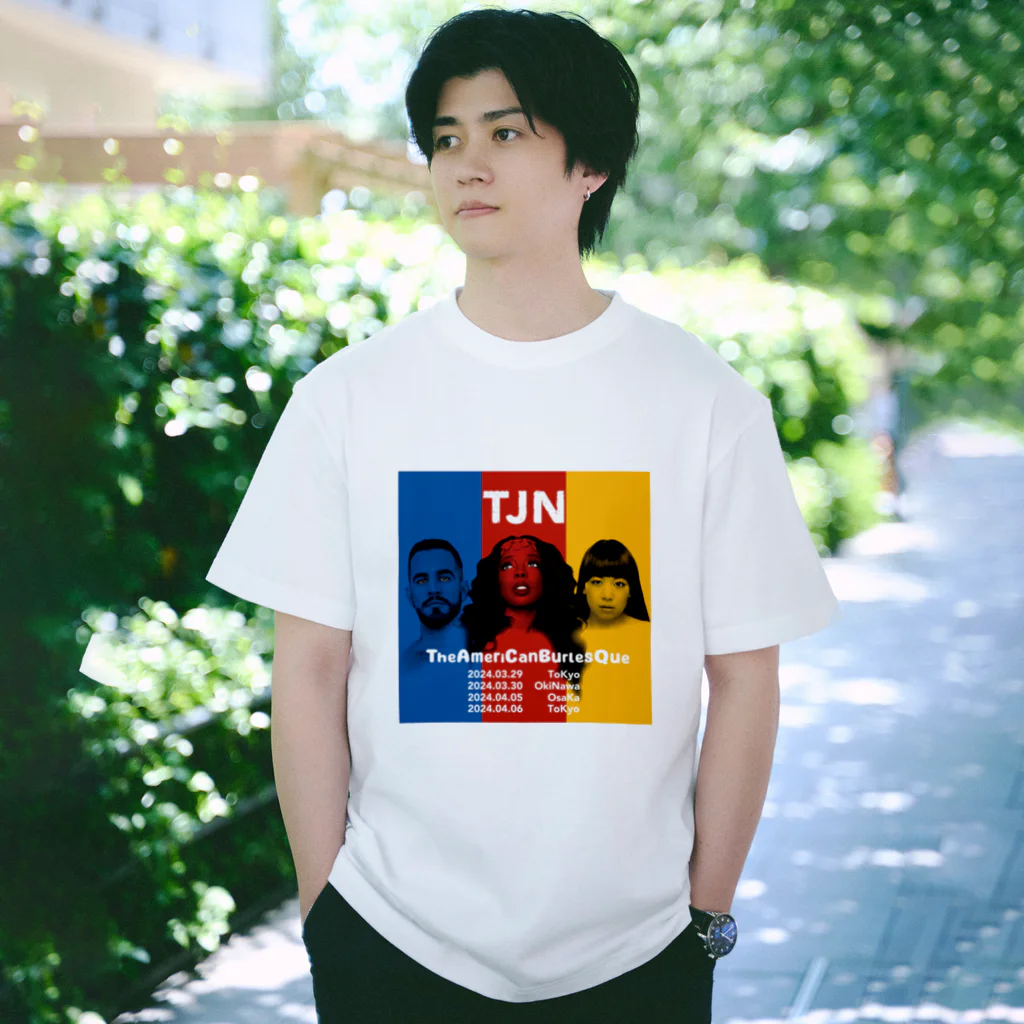 NBProductionのTAB 24S Tour T-shirt (Black) Regular Fit T-Shirt