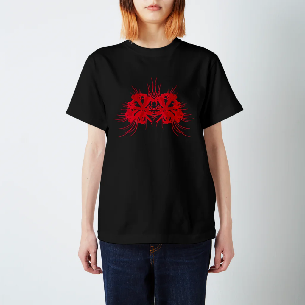 彼岸花 / 日下田 ( higeta )のスタンダードTシャツ通販