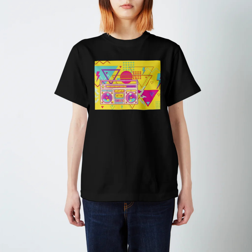 yuuuujのレトロ　カセットテープ Regular Fit T-Shirt