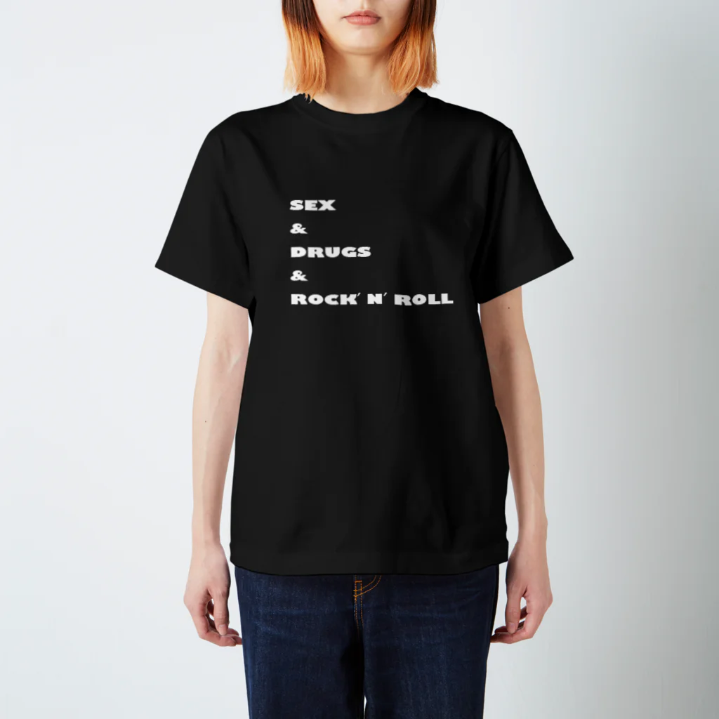 ロックンロールのsex&drugs&rock'n'roll Regular Fit T-Shirt