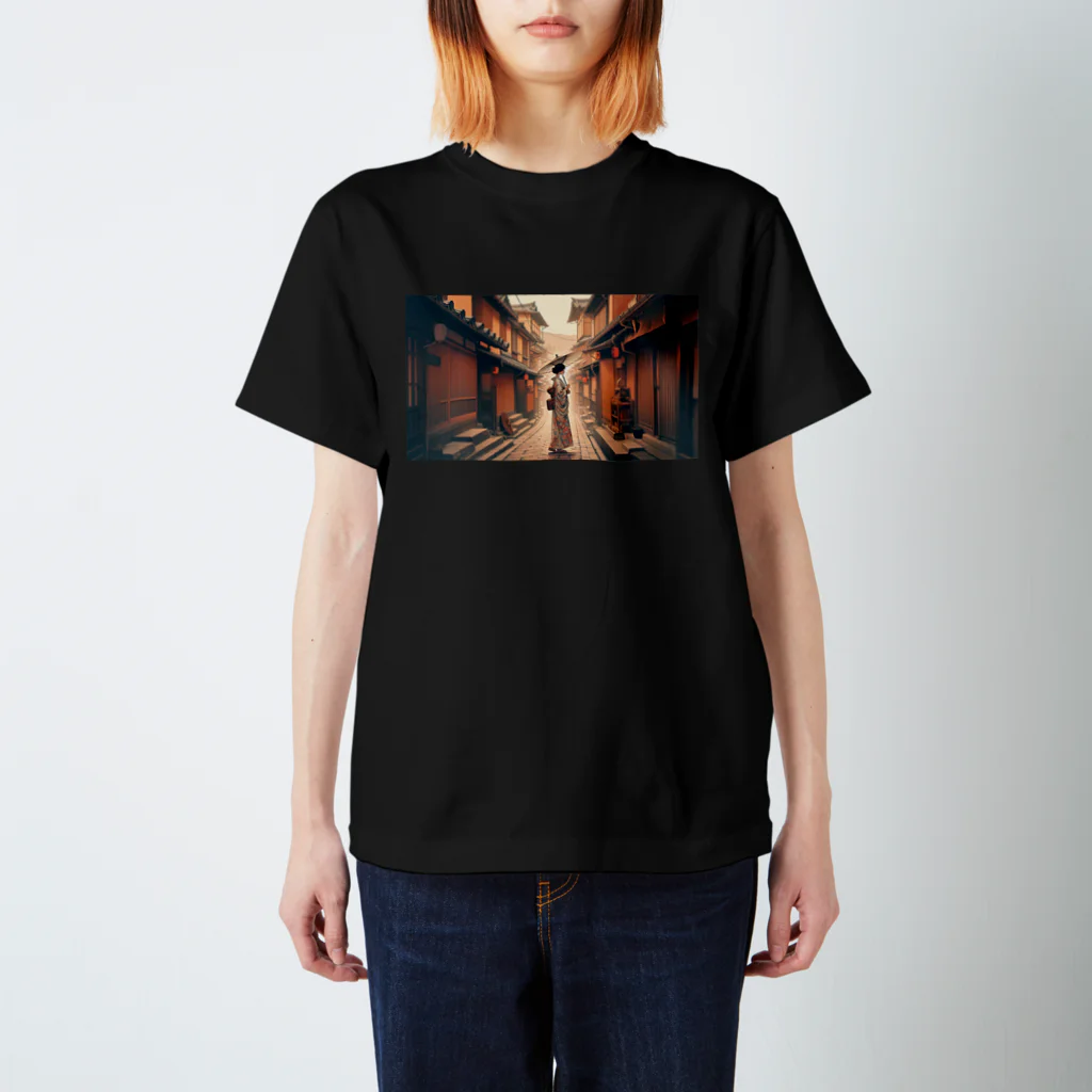 Vi-creaのTシャツ　日本の街並み3 Regular Fit T-Shirt