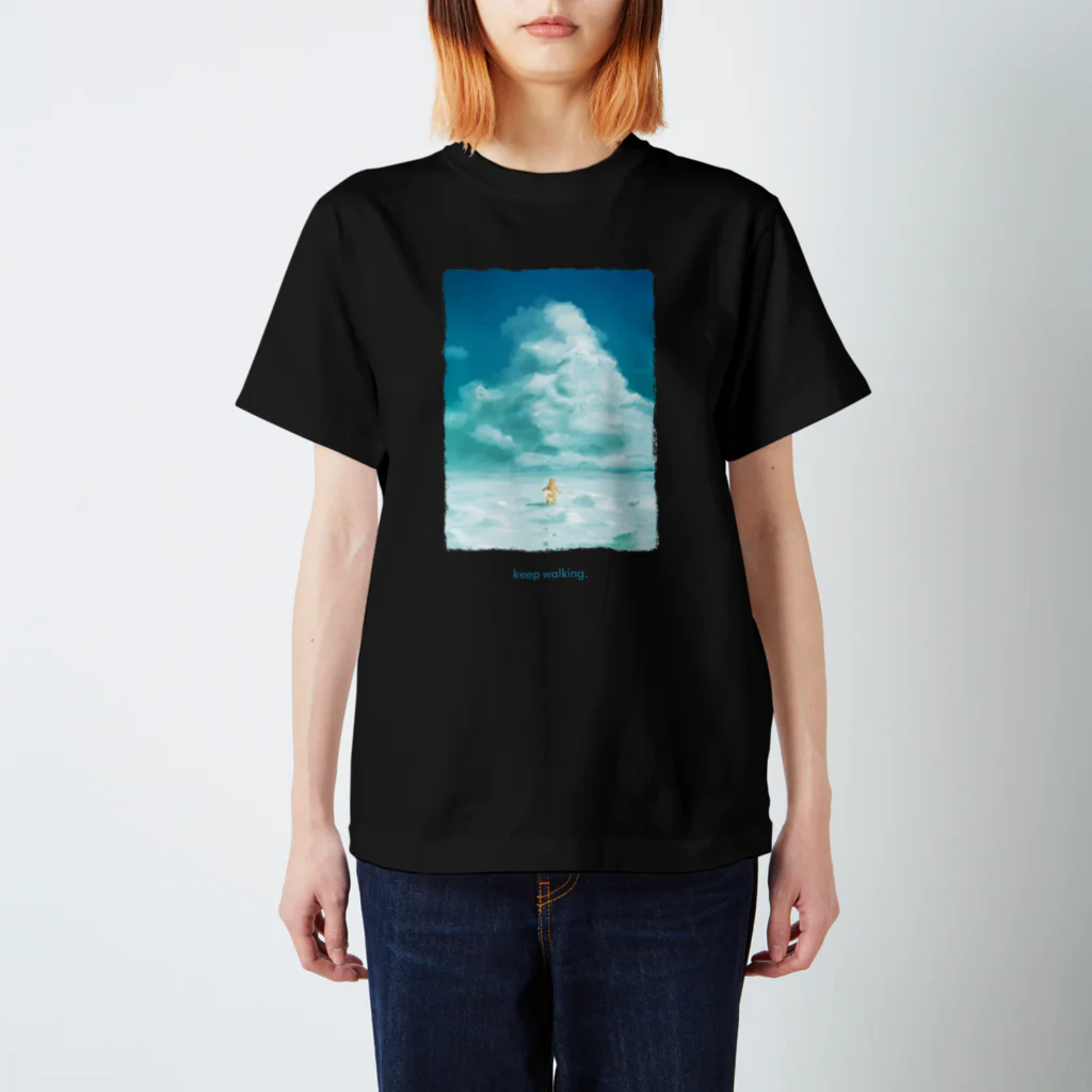 キノフシの店のkeep walking. Regular Fit T-Shirt