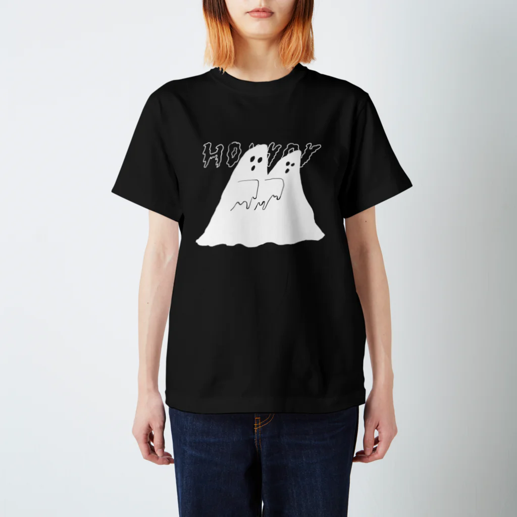 aki_ishibashiのおばけちゃんシスター Regular Fit T-Shirt