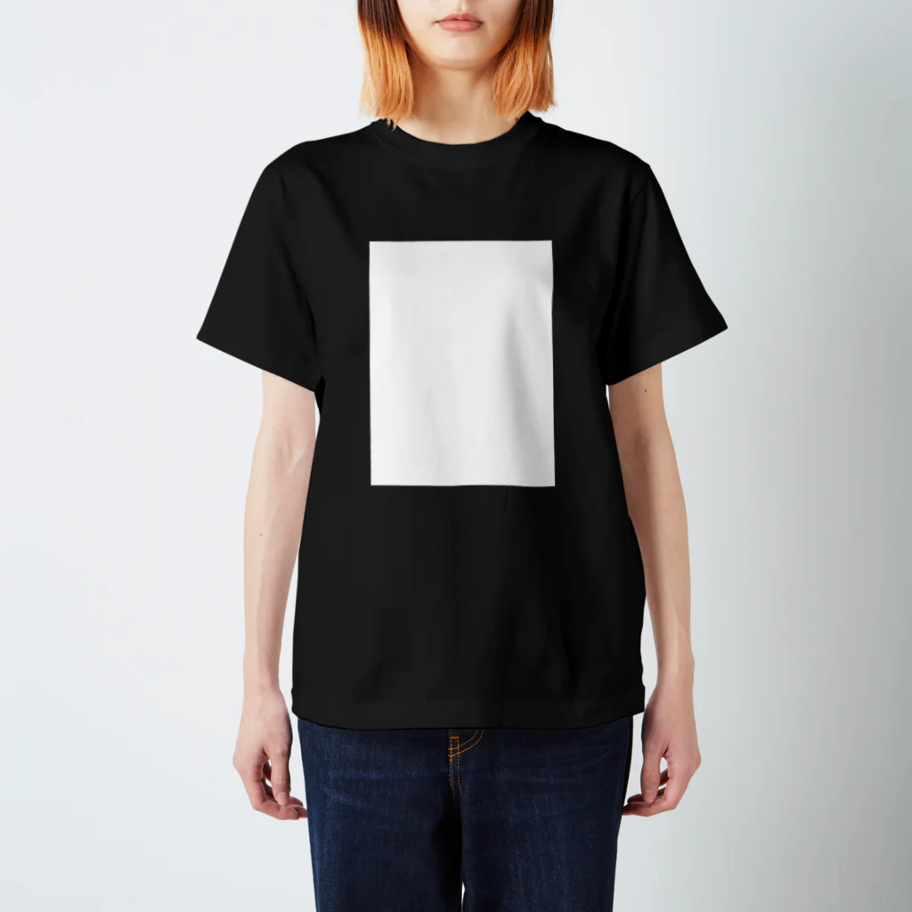 よゆみし　Tシャツ3種 シンプル白四角Tシャツ Regular Fit T-Shirt by あなたとゾンビ