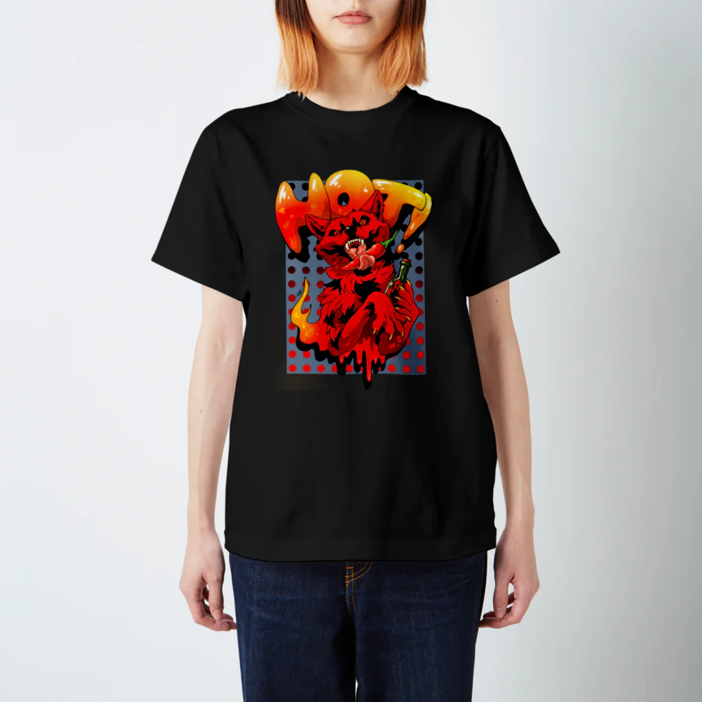 タタナ幻獣館のHOT CHILI WOLF Regular Fit T-Shirt