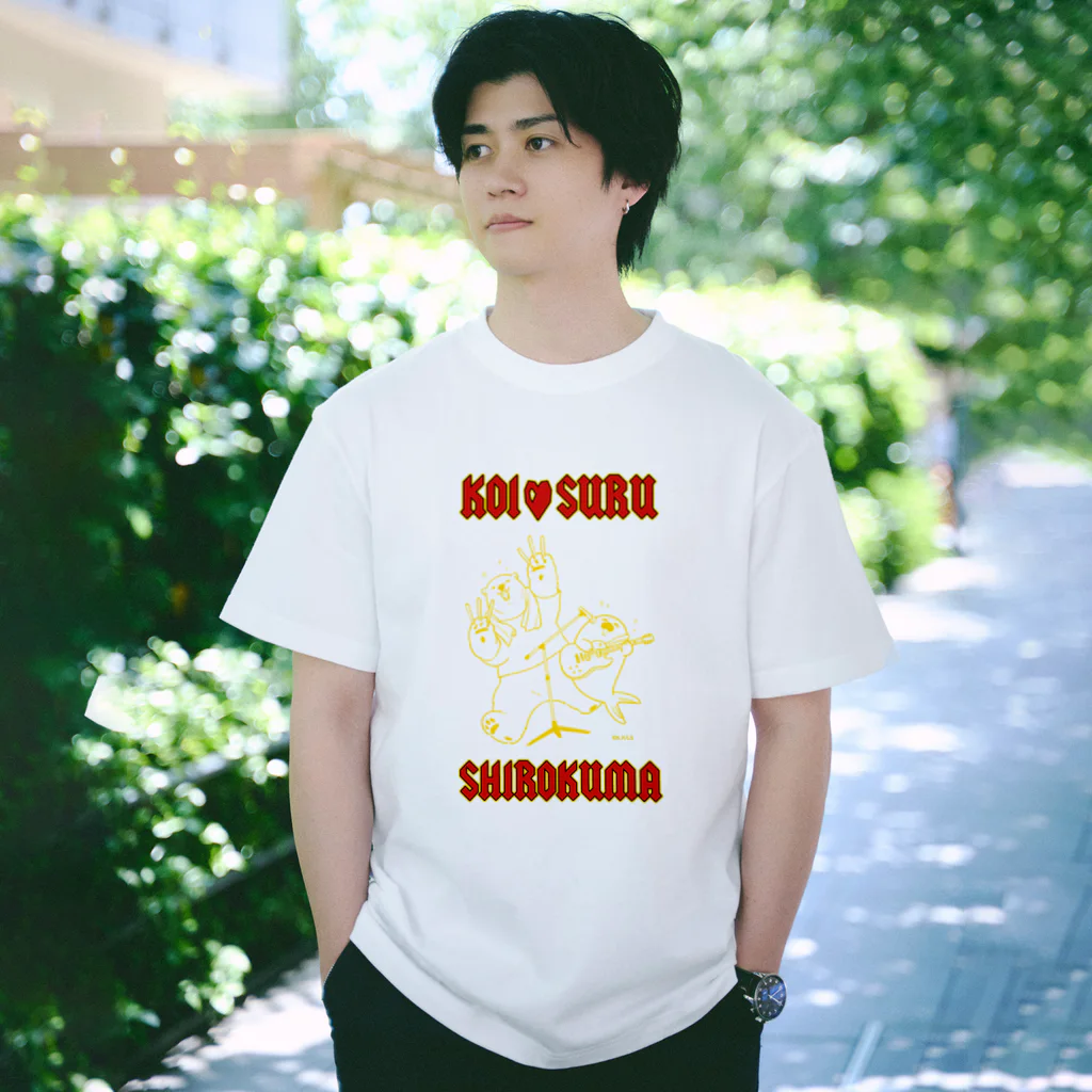 恋するシロクマ公式のTシャツ（ロックB） Regular Fit T-Shirt