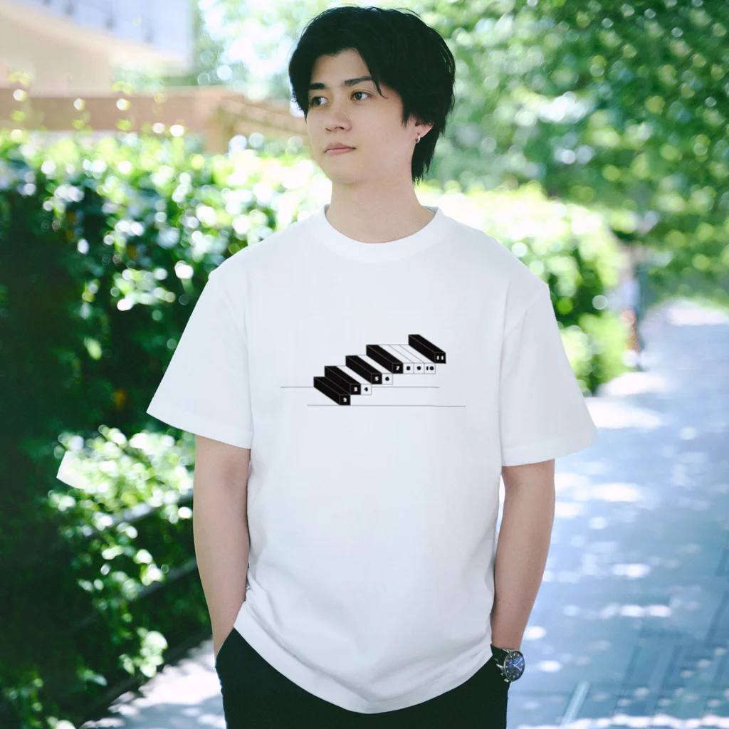 tsujimotterの数学グッズシリーズ - 素数階段 Regular Fit T-Shirt