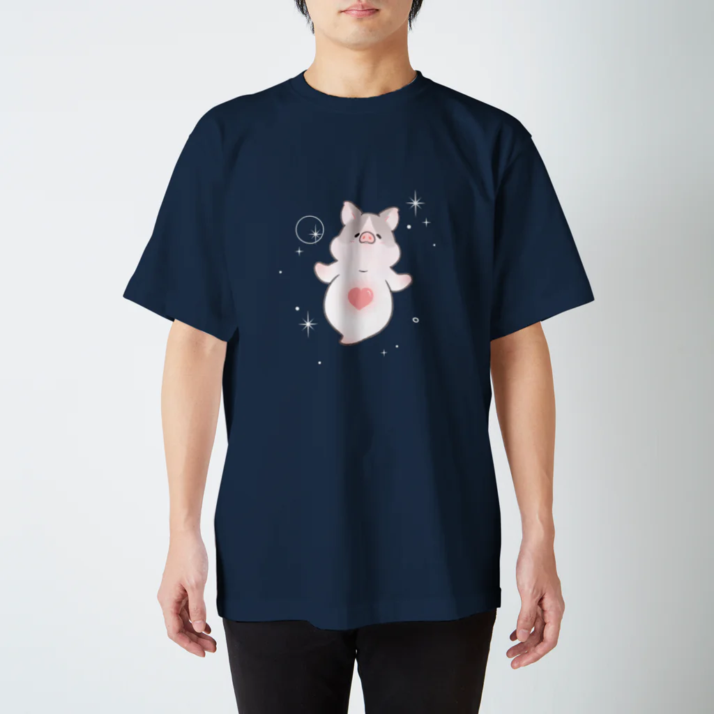 しらたまちゃんSHOPu〜🐽のブタオネ Regular Fit T-Shirt