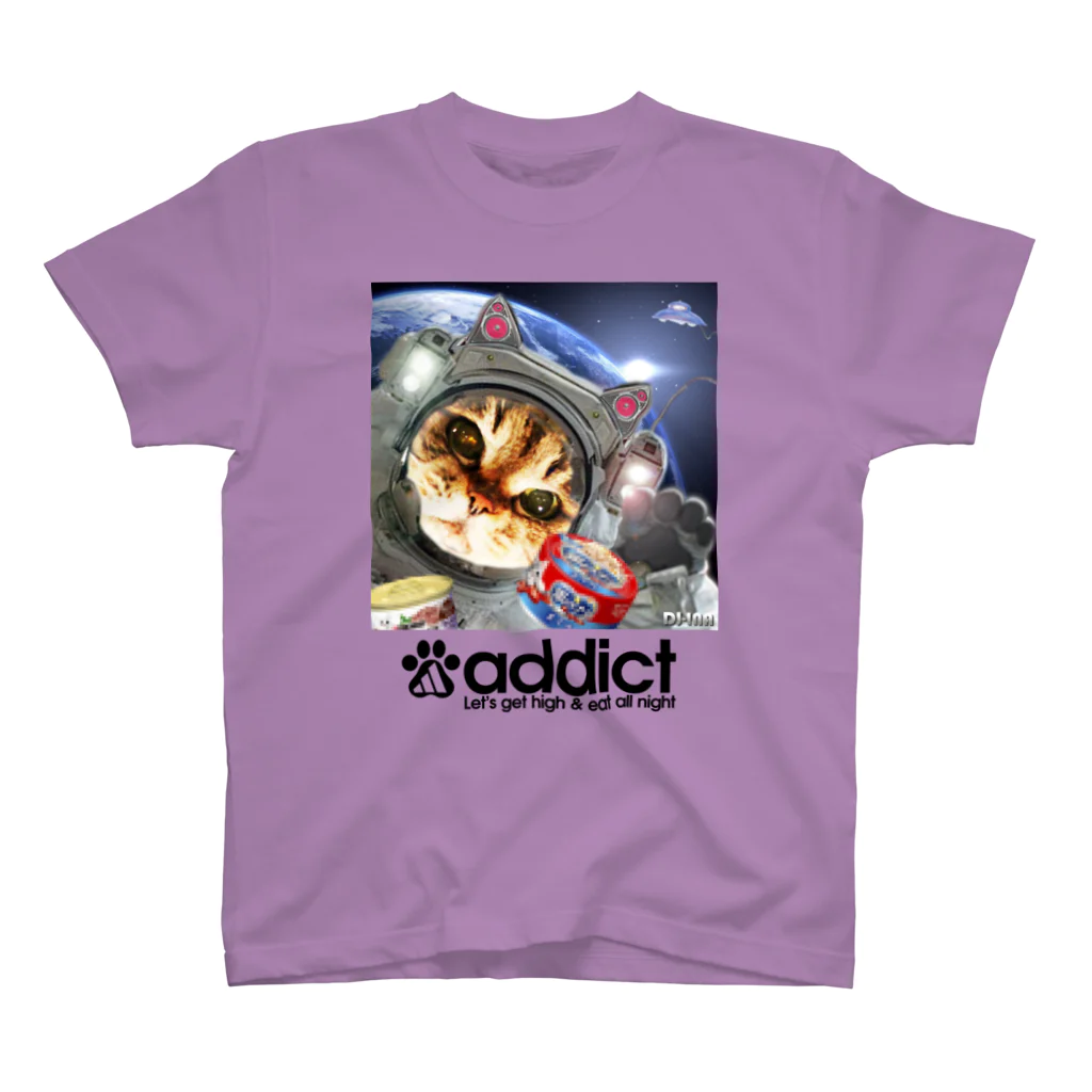 宇宙猫 / InaDesign ( PiNXRECORDS )のスタンダードTシャツ通販