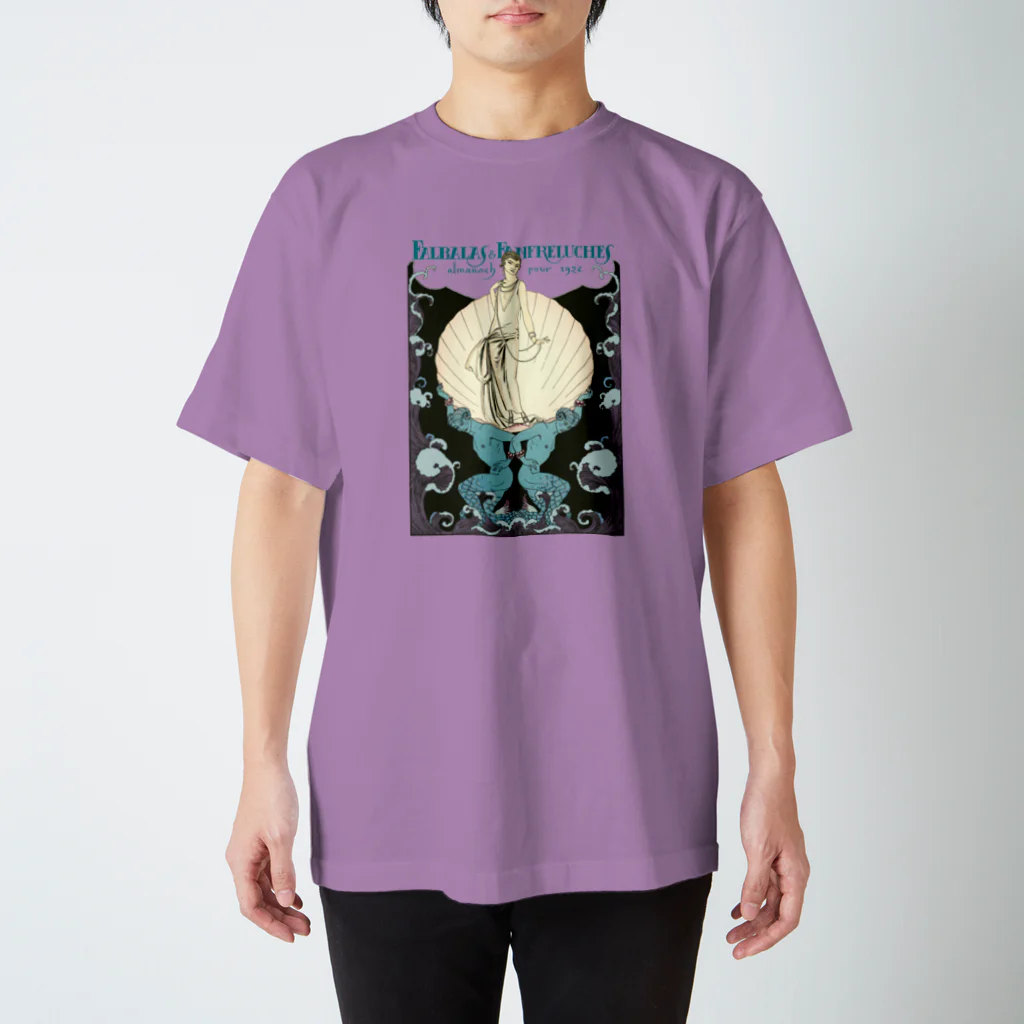 古書　天牛書店の1920年代のファッション・プレート ＜ジョルジュ・バルビエ＞ Regular Fit T-Shirt