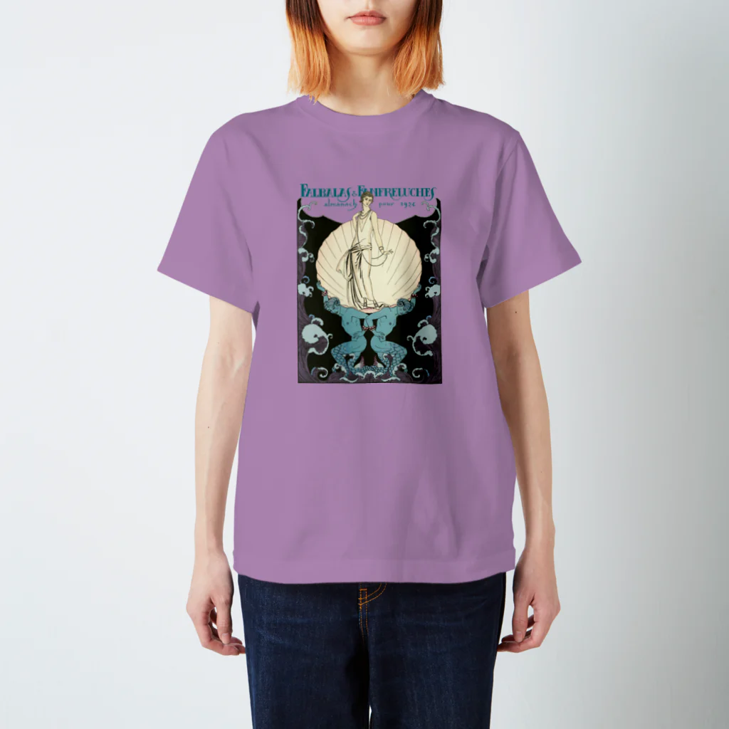 古書　天牛書店の1920年代のファッション・プレート ＜ジョルジュ・バルビエ＞ Regular Fit T-Shirt