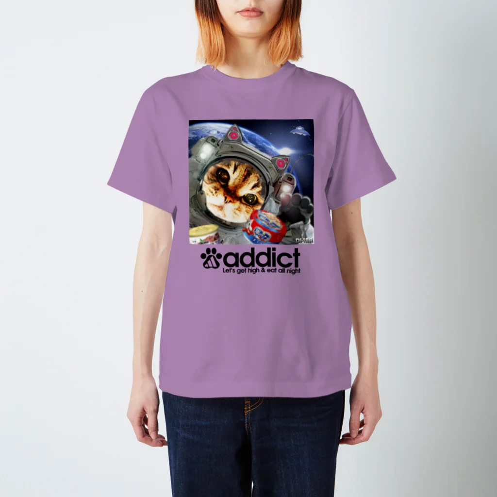 宇宙猫 / InaDesign ( PiNXRECORDS )のスタンダードTシャツ通販