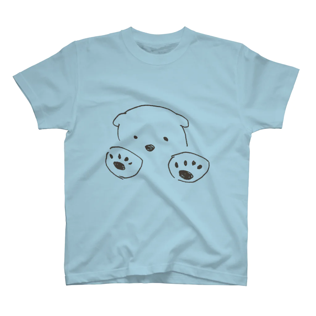 にしもんのキャラクターグッズのしろきゅま Regular Fit T-Shirt