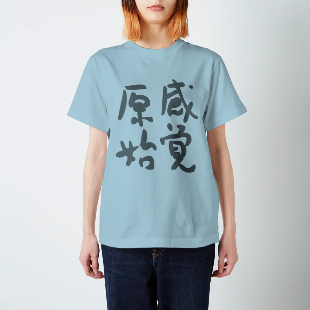 信濃の国 原始感覚美術祭の原始感覚 灰 Tシャツ Regular Fit T-Shirt