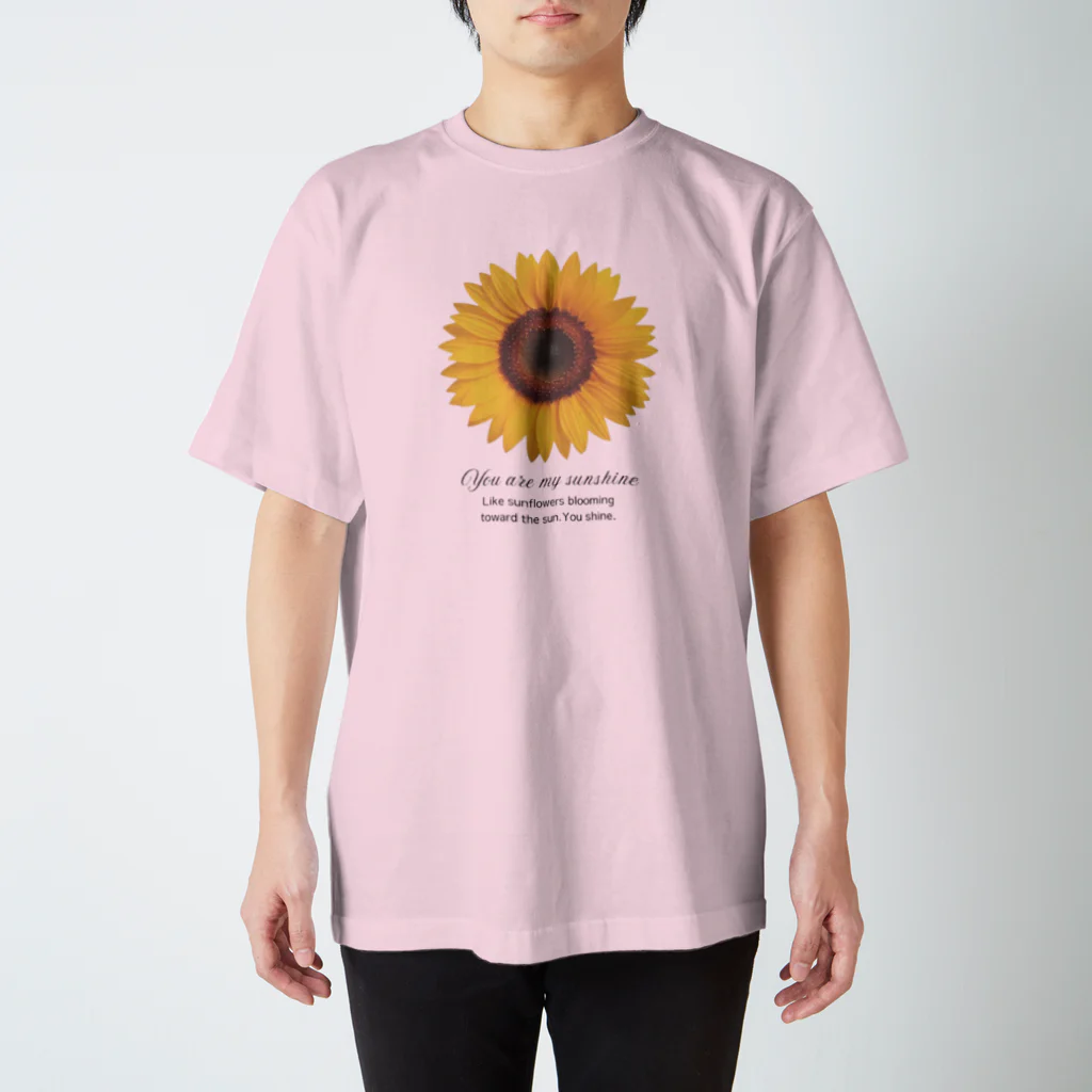 mina_chanyaのsunflower☆you are my  sunshine Regular Fit T-Shirt