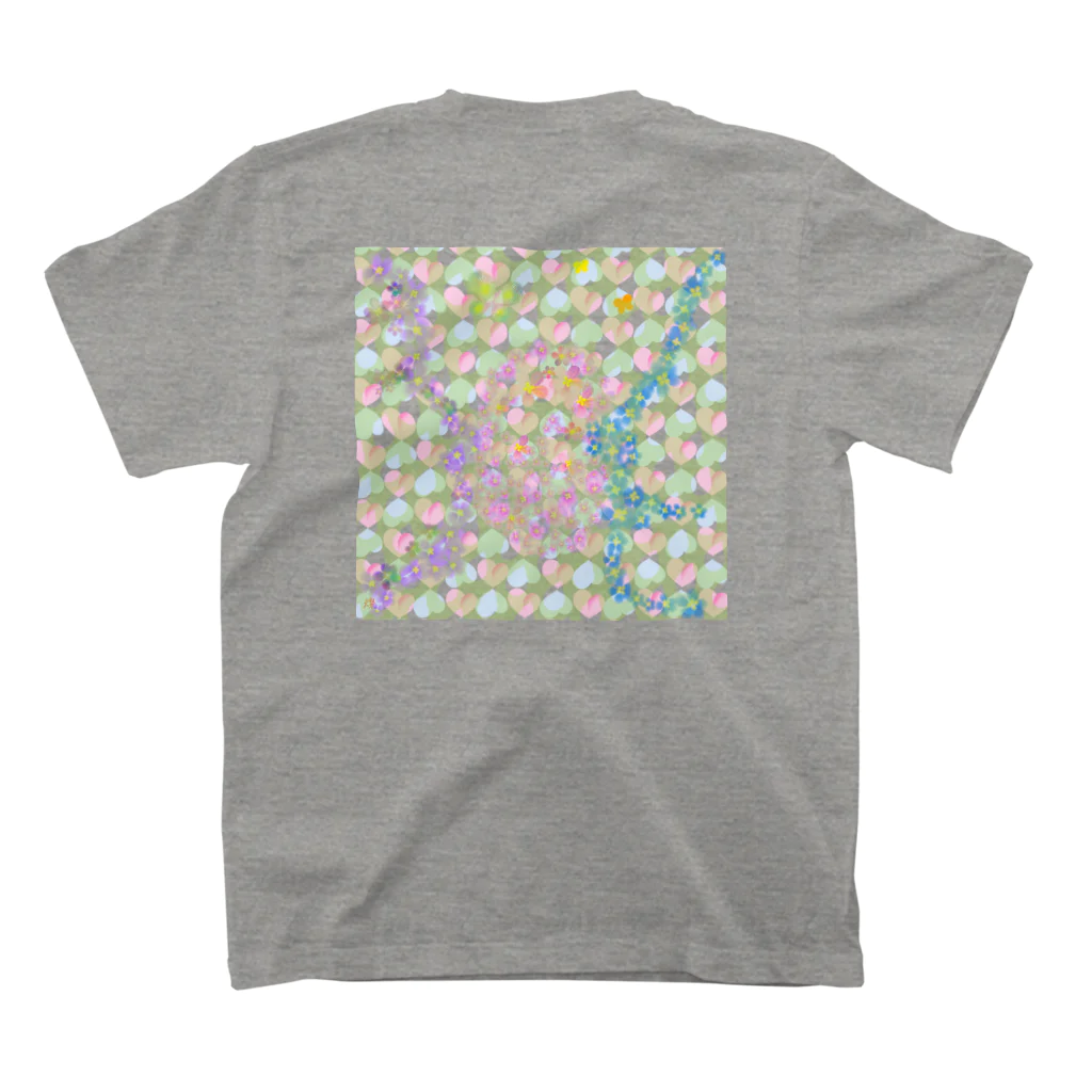 ラッキーウィのほろりそうそうさんさんさん Regular Fit T-Shirtの裏面