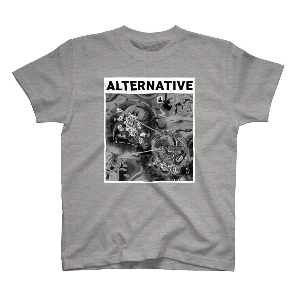 GOKURAKU FINE ARTS Official Online StoreのAlternative Heaven TEE (mono) Regular Fit T-Shirt