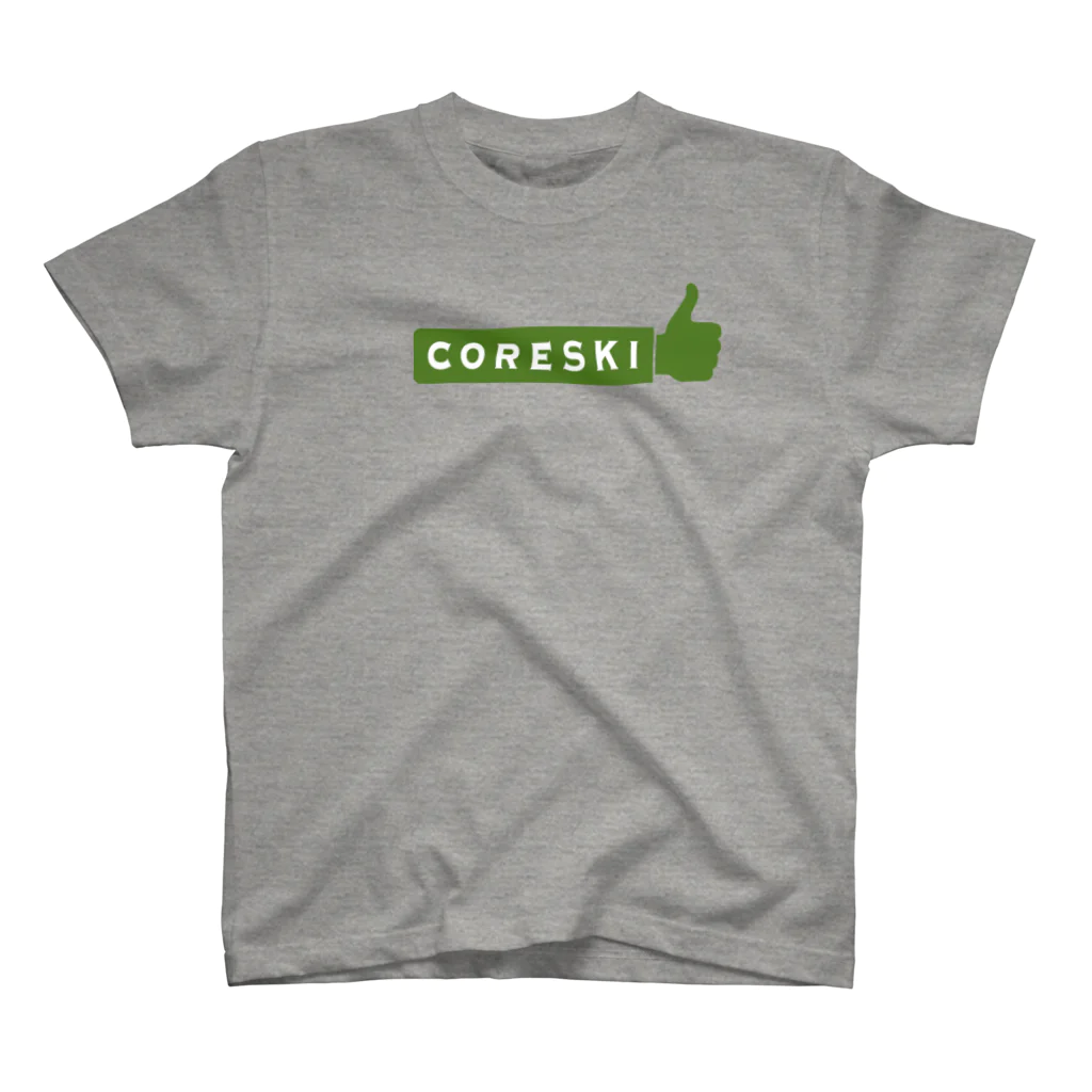 mimitabDECK.Kのこれ好き（抹茶色） Regular Fit T-Shirt