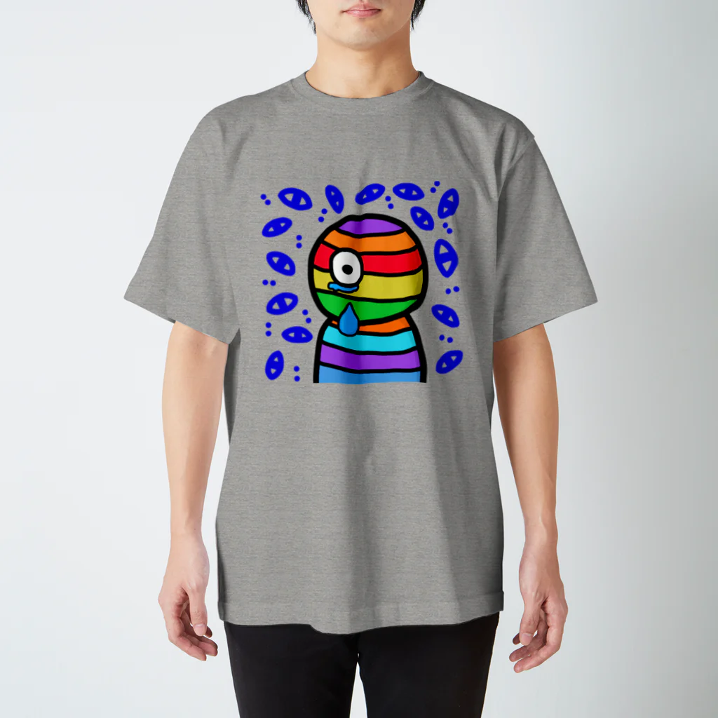 Rio's shopの涙をこぼすmummy Regular Fit T-Shirt