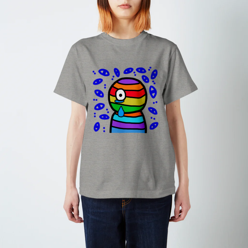 Rio's shopの涙をこぼすmummy Regular Fit T-Shirt
