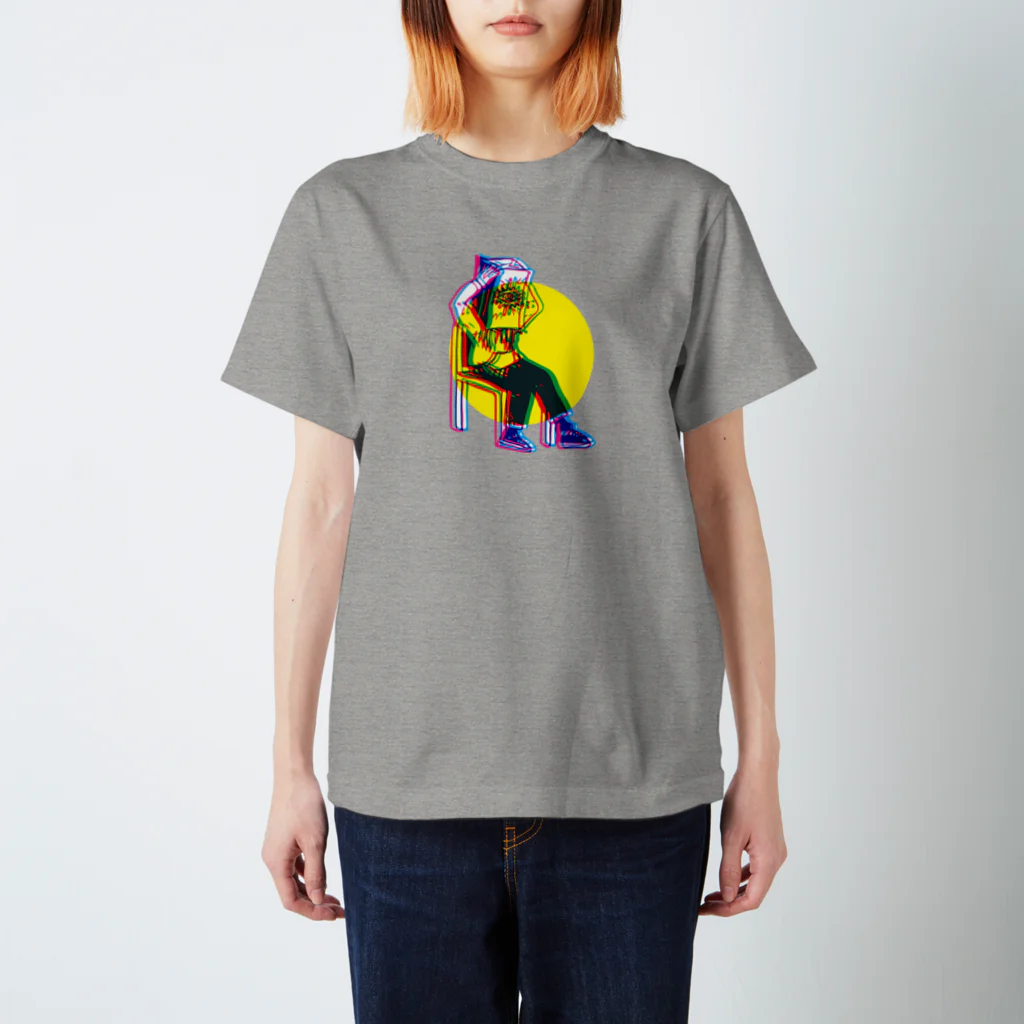 elegirlのbeyond - waste tape Regular Fit T-Shirt