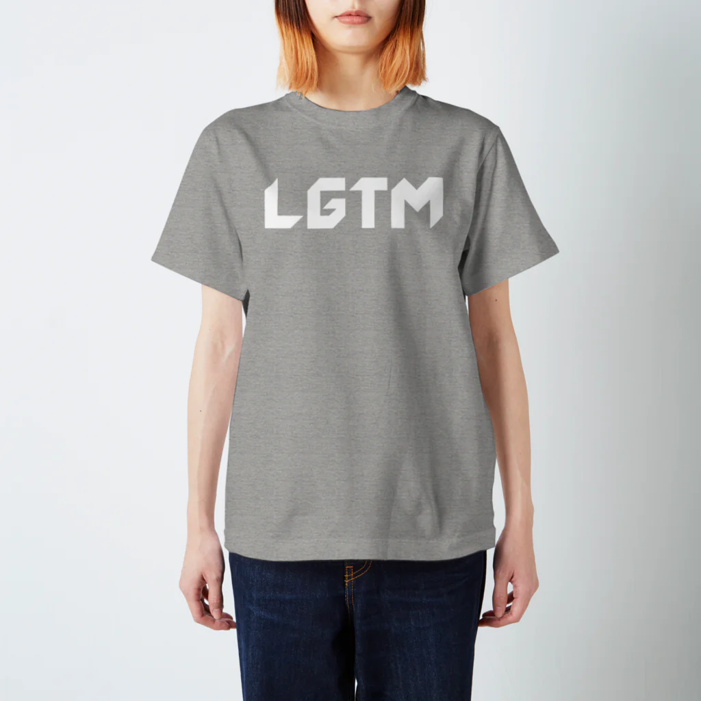 HTMLタグショップのLGTM（白文字） Regular Fit T-Shirt