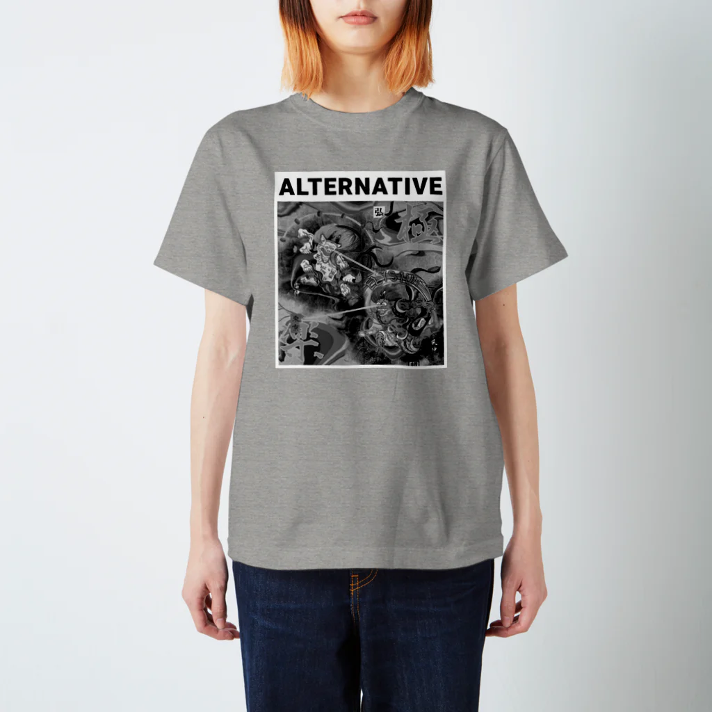 GOKURAKU FINE ARTS Official Online StoreのAlternative Heaven TEE (mono) Regular Fit T-Shirt