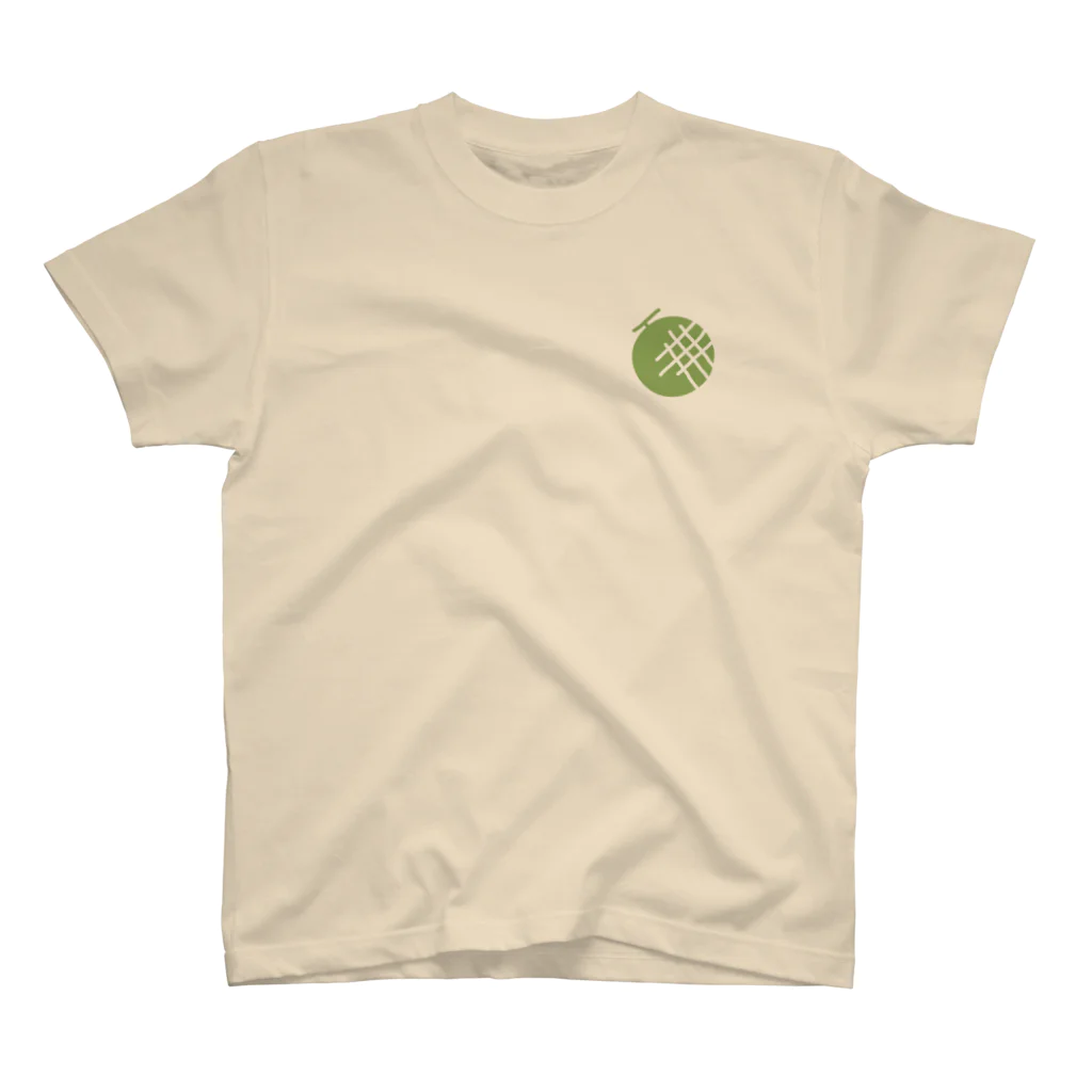 fruit de saisonのみずみずしいメロン Regular Fit T-Shirt