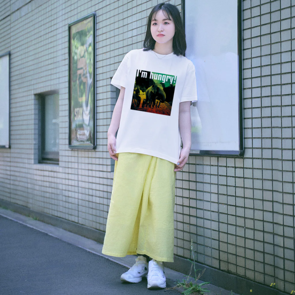 Drecome_Designのおなかすいたぞう Regular Fit T-Shirt