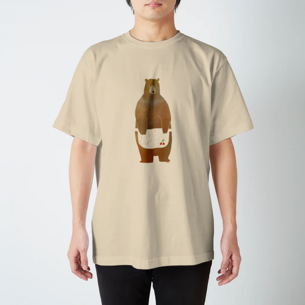 おーちゃん堂のくまだ　まえかけ Regular Fit T-Shirt
