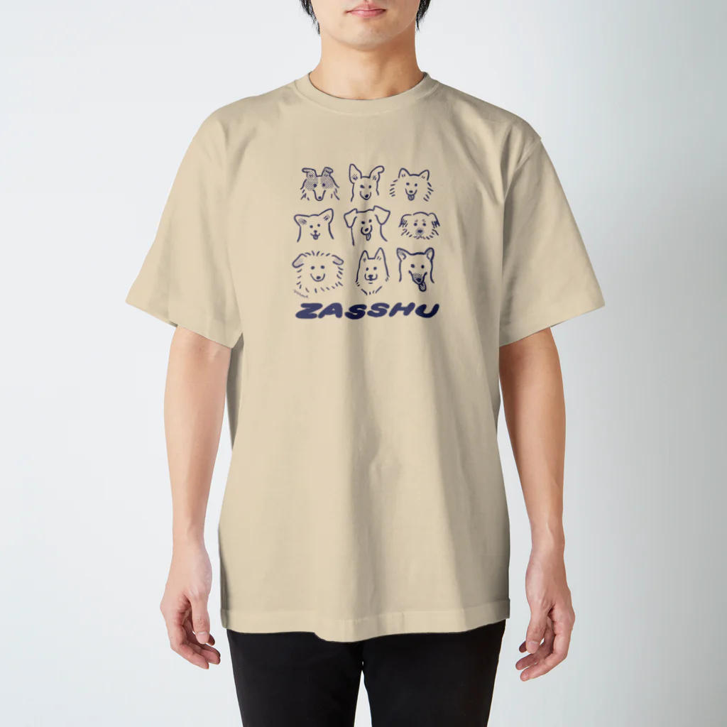 yukkeの雑種犬 Regular Fit T-Shirt