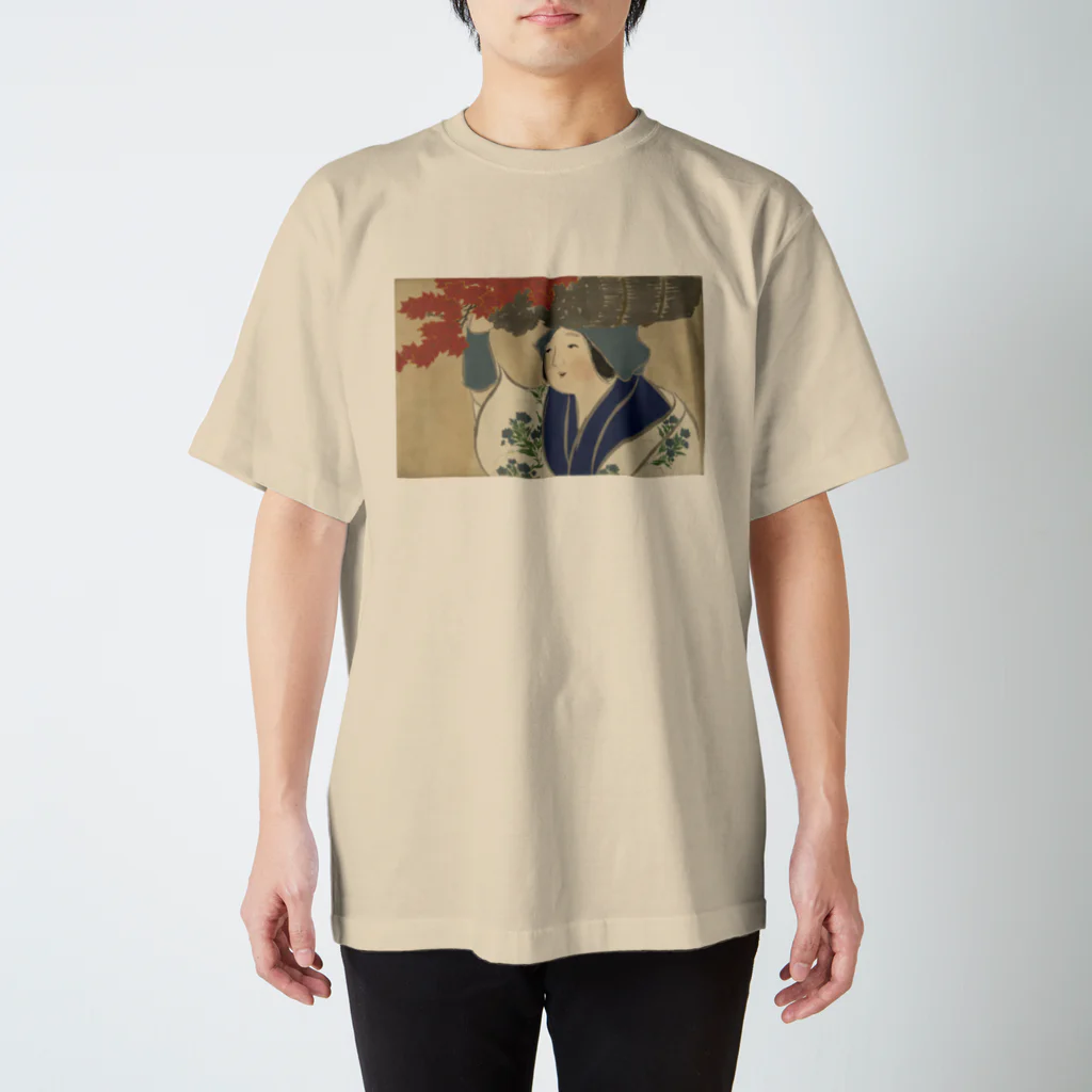 Nursery Rhymes  【アンティークデザインショップ】のもみじ Regular Fit T-Shirt