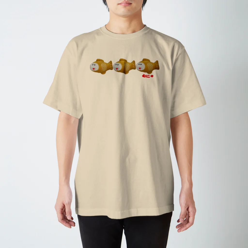 連続たいプクやき / むにゅ ( muunyu )のスタンダードTシャツ