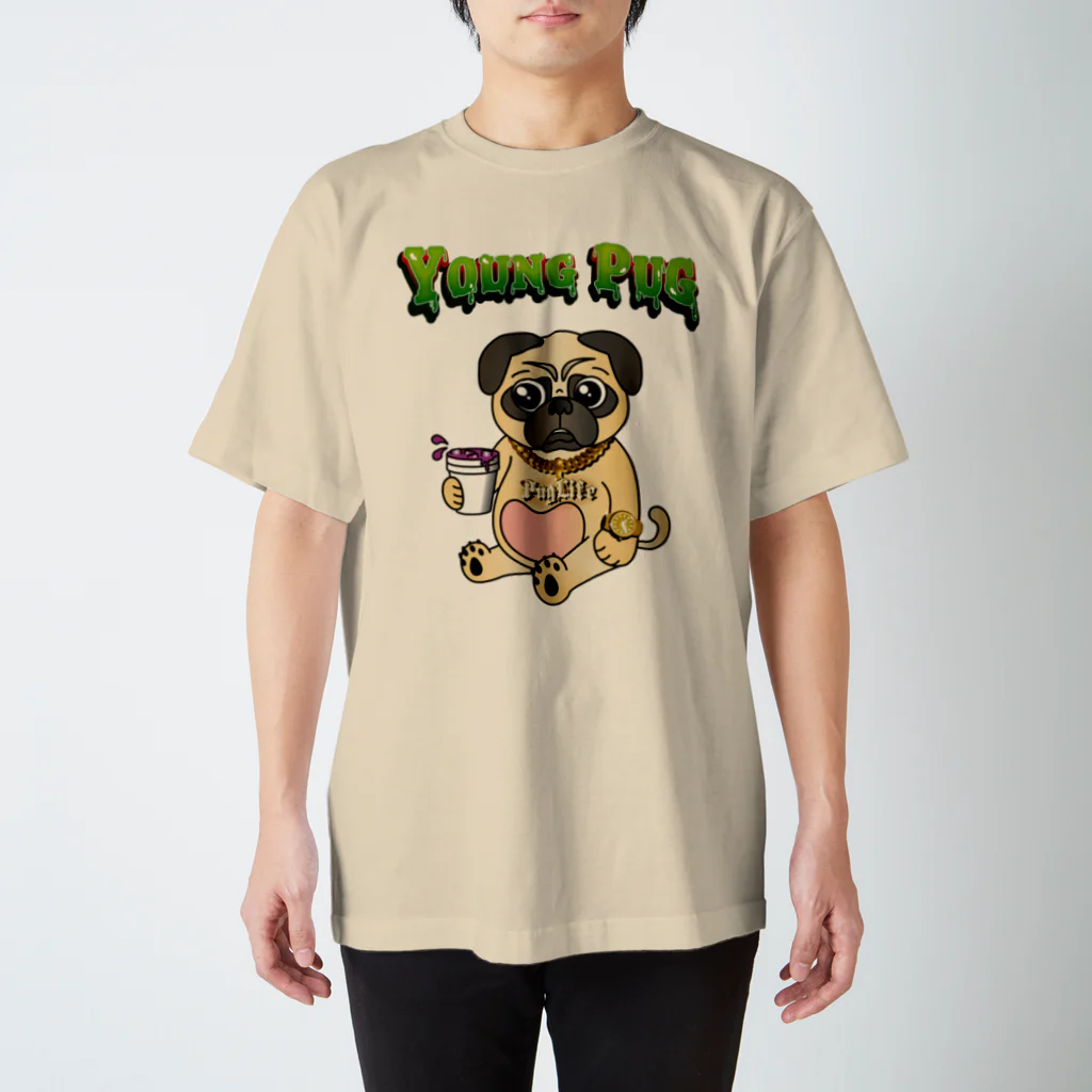 VS worldのYOUNG PUG Regular Fit T-Shirt