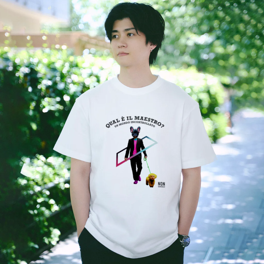 UNIREBORN WORKS ORIGINAL DESGIN SHOPのQUAL È IL MAESTRO? Regular Fit T-Shirt