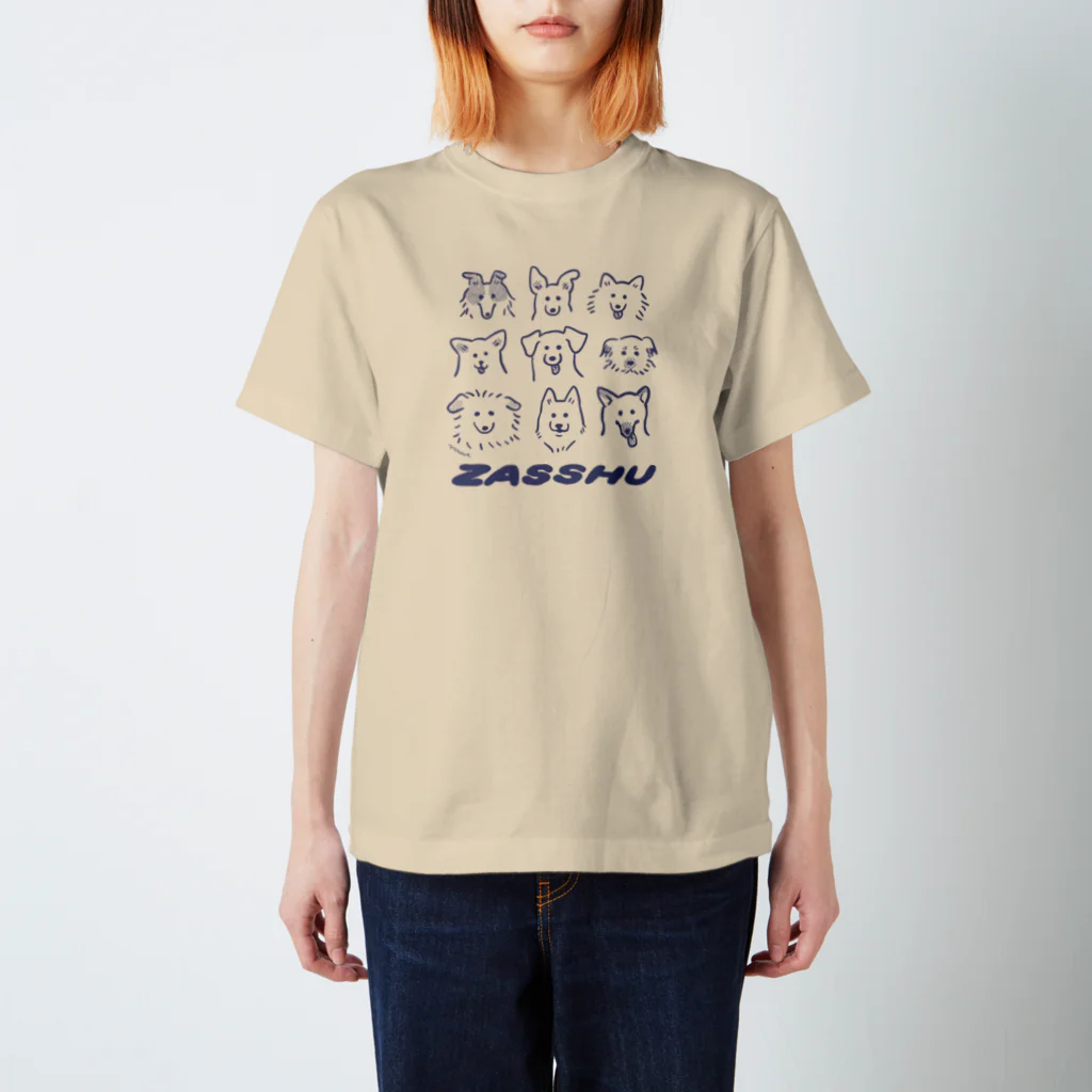 yukkeの雑種犬 Regular Fit T-Shirt