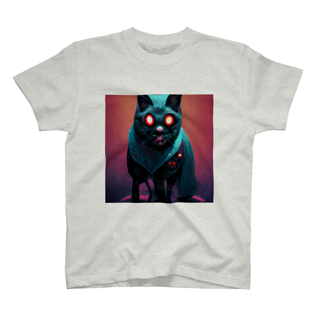 ミネムラコーヒーの凶暴で血を求めるネコ Regular Fit T-Shirt