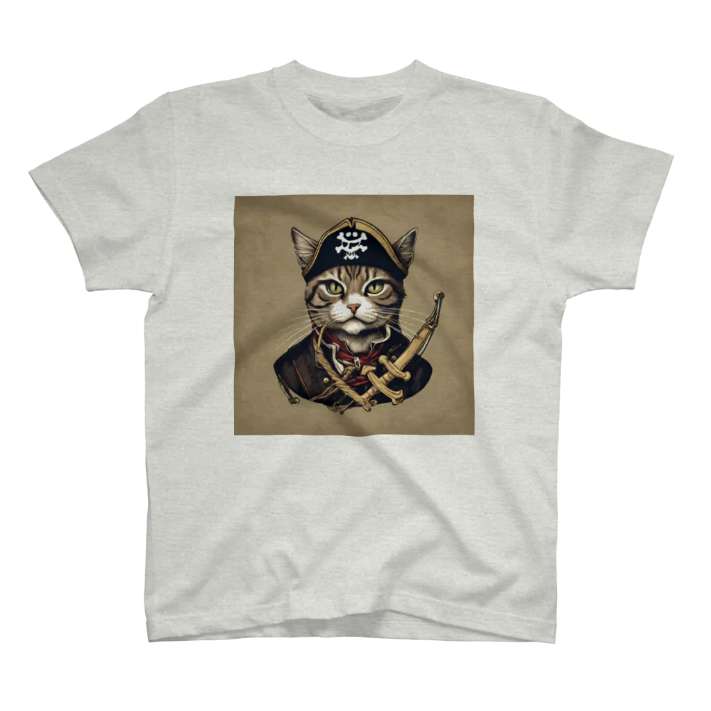 Jj-O_O-Jjの猫海賊団シリーズ★バロン船長 Regular Fit T-Shirt