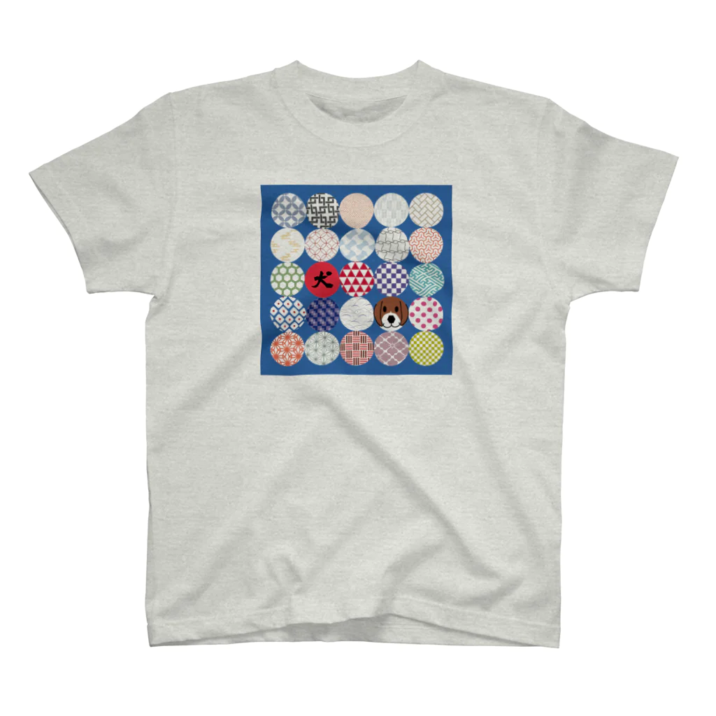 イラストカフェ（ビーグル）のビーグル犬★和柄 Regular Fit T-Shirt