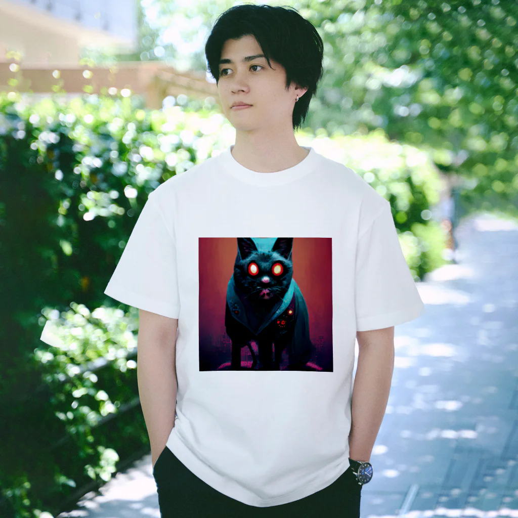ミネムラコーヒーの凶暴で血を求めるネコ Regular Fit T-Shirt