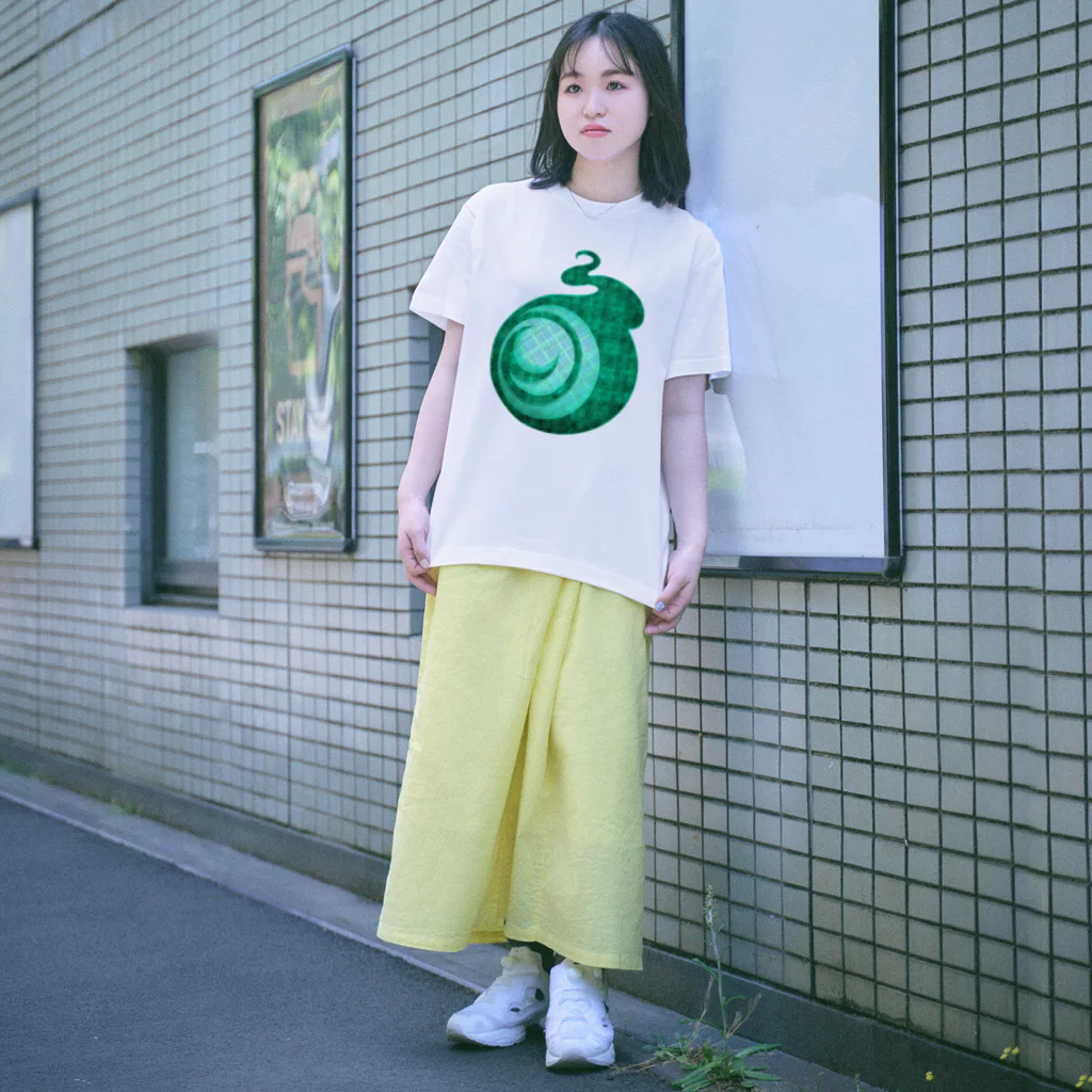 ㈱山口敏太郎タートルカンパニーのタートルカンパニー・ビッグアイ【チェック柄-緑】 Regular Fit T-Shirt