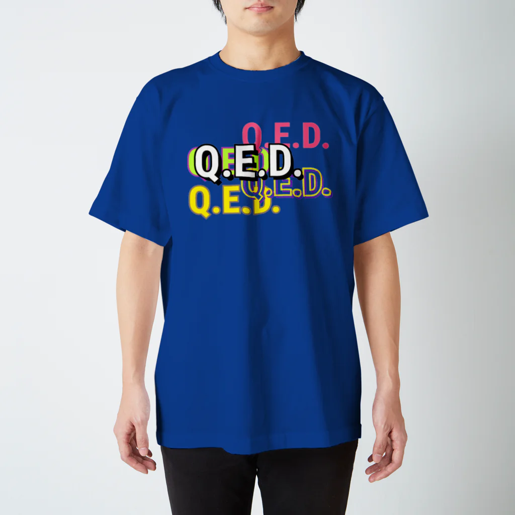 Q.E.D.「証明完了」 Regular Fit T-Shirt by グリーンピース君の自由帳ショップ ( GRNP_YY_KUN ) ∞  SUZURI