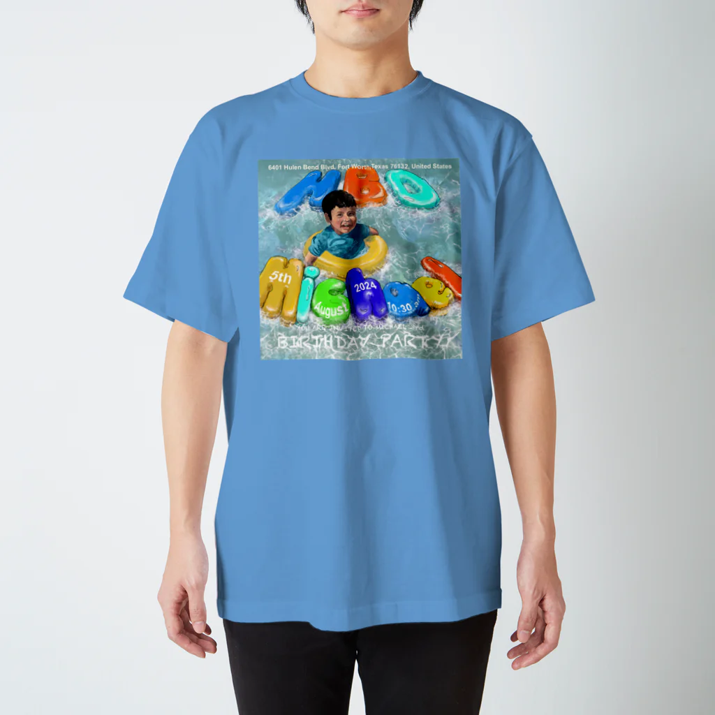 Joe_sculpturestudioのMichael HBD T-shirt Regular Fit T-Shirt