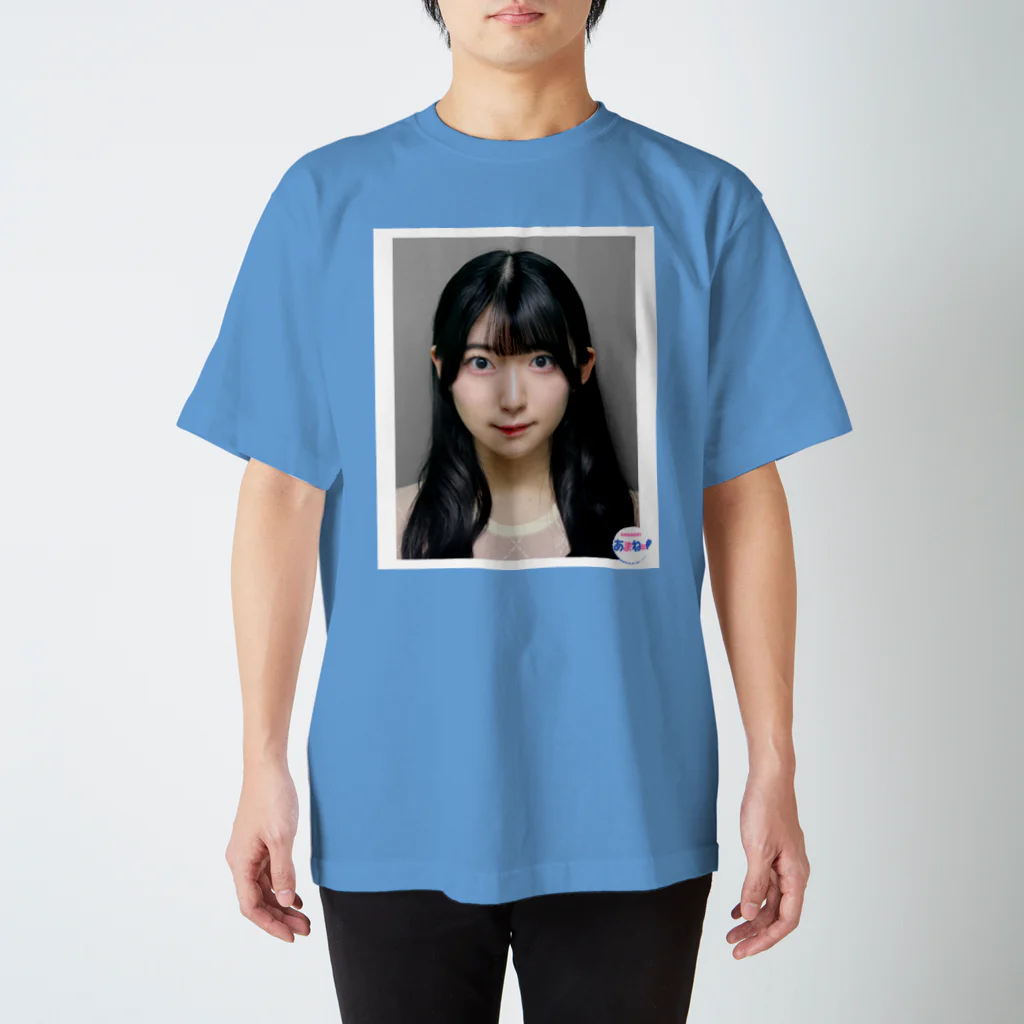 進藤あまねの「あまね部！」公式グッズストア の進藤あまねの『あまね部！』4周年記念「お顔が天才」Tシャツ Regular Fit T-Shirt