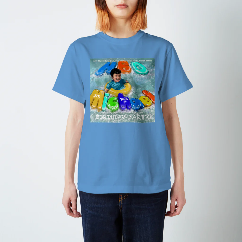 Joe_sculpturestudioのMichael HBD T-shirt Regular Fit T-Shirt