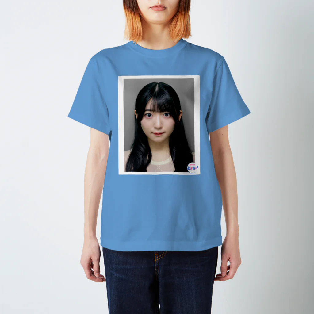 進藤あまねの「あまね部！」公式グッズストア の進藤あまねの『あまね部！』4周年記念「お顔が天才」Tシャツ Regular Fit T-Shirt